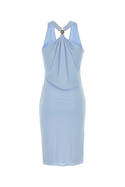 Light blue jersey dress VERSACE (10226161A12497)