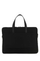Black nylon brief case Black PRADA (2VE005VXOO2DMH)