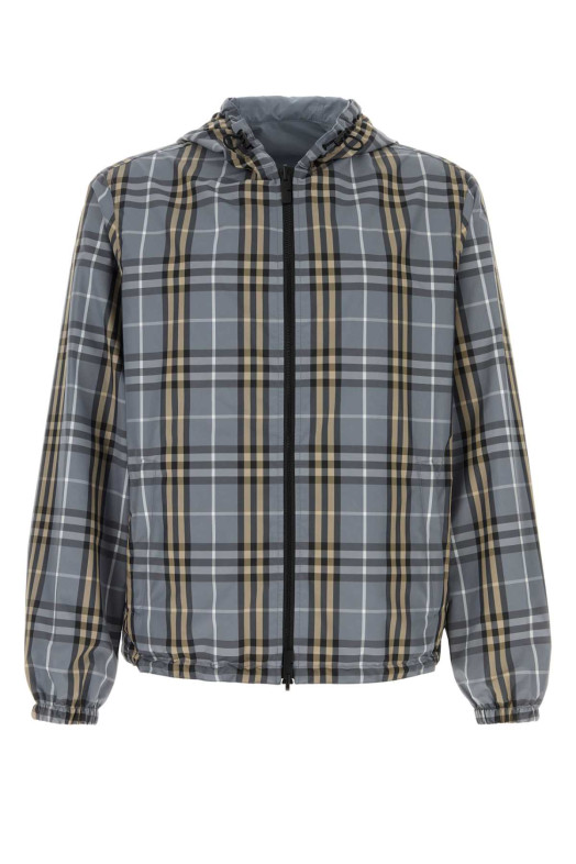 Embroidered polyester reversible jacket BURBERRY (8122959)