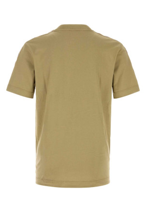 Khaki cotton t-shirt BURBERRY (8123273)