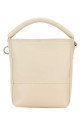 Ivory leather handbag BURBERRY (8123595)