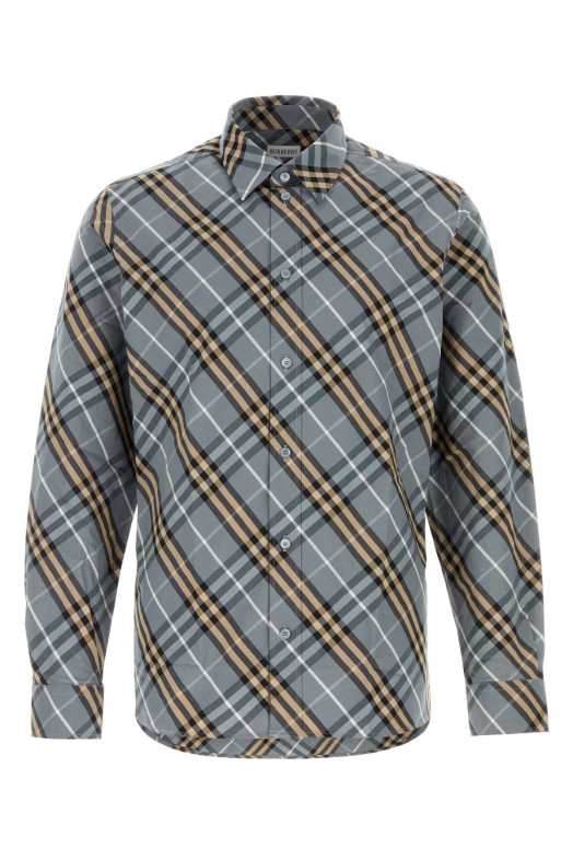 Embroidered poplin shirt BURBERRY (8123670)