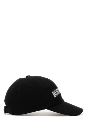 Black gabardine baseball cap Black BURBERRY (8124432)