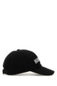 Black gabardine baseball cap Black BURBERRY (8124432)