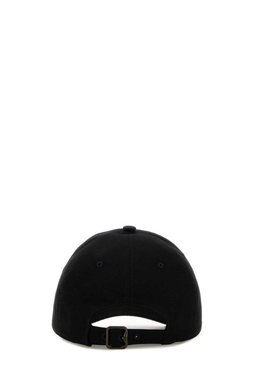 Black gabardine baseball cap Black BURBERRY (8124432)