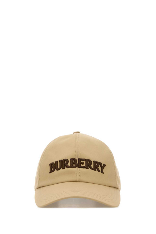Beige gabardine baseball cap BURBERRY (8124433)