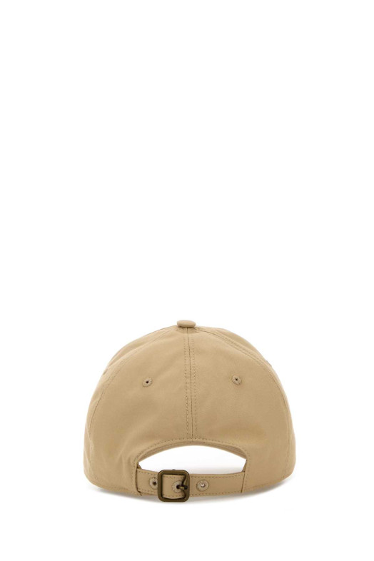 Beige gabardine baseball cap BURBERRY (8124433)