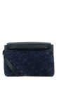 Navy blue suede small Andiamo crossbody bag BOTTEGA VENETA (815781V1QE5)