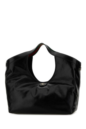 Black leather large Gucci Giglio shopping bag GUCCI (853971AAF2H)