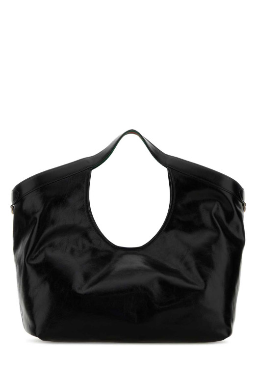 Black leather large Gucci Giglio shopping bag GUCCI (853971AAF2H)