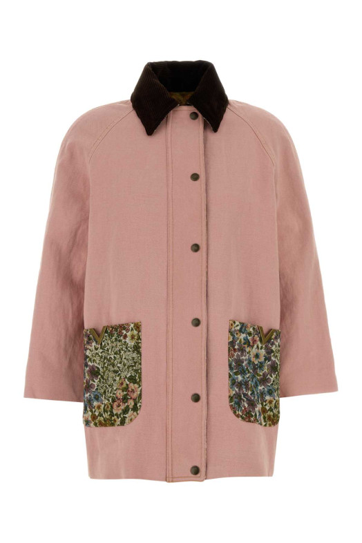 Pink denim jacket VALENTINO GARAVANI (8B3DC8359Y9)