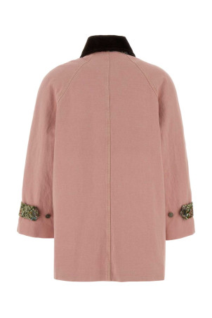 Pink denim jacket VALENTINO GARAVANI (8B3DC8359Y9)