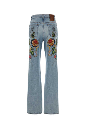 Джинси з деніму Multicolor VALENTINO GARAVANI (8B3DD2AX9YC)