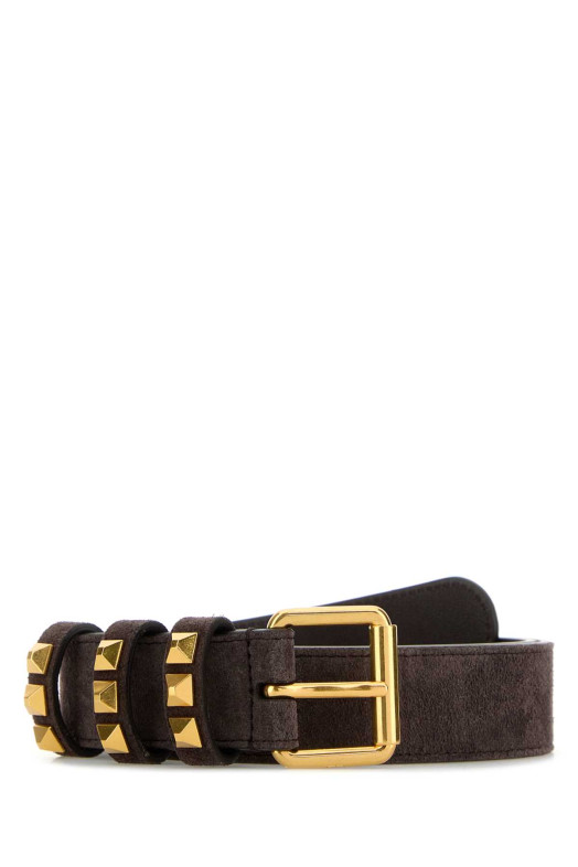 Brown suede belt VALENTINO GARAVANI (8W2T0SV3SWU)