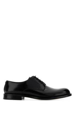 Black leather lace-up shoes Black DOLCE & GABBANA (A10879A1203)