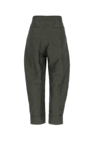 Bottle green cotton blend Cloe pant PT TORINO (CDVSCXZ00STDZI33)