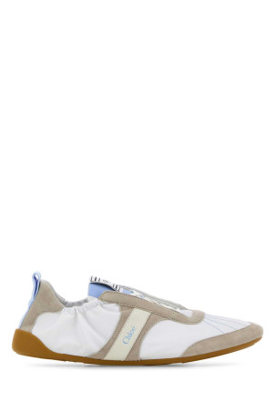 Multicolor fabric and suede sneakers CHLOE (CH26S15RVL)