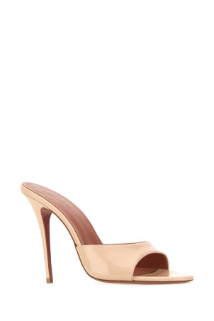 Skin pink leather Elodie mules Beige AMINA MUADDI (ELODIESLIPPER105)