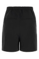 Black viscose blend Ivan bermuda shorts Black LOULOU DE SAISON (IVAN)