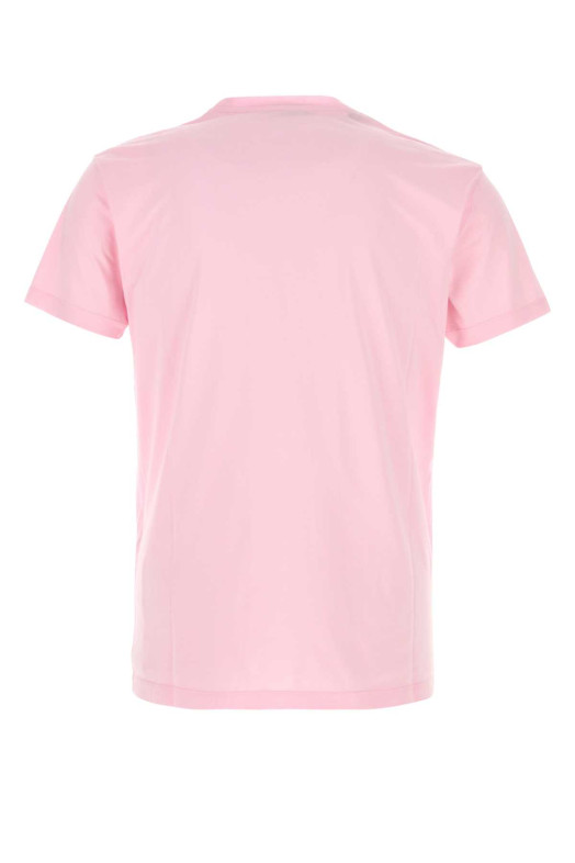 Pink cotton blend t-shirt TOM FORD (JCS026JMC084)