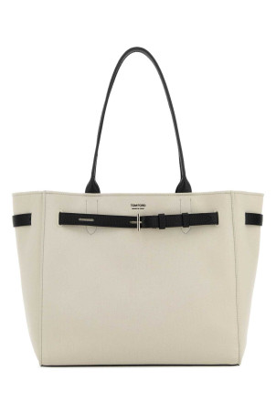 Ivory canvas shopping bag TOM FORD (L1809TCN059P)
