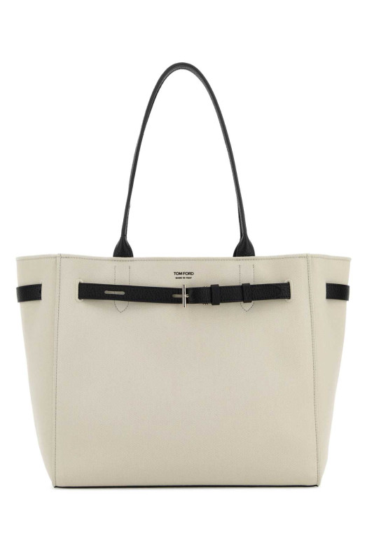 Ivory canvas shopping bag TOM FORD (L1809TCN059P)