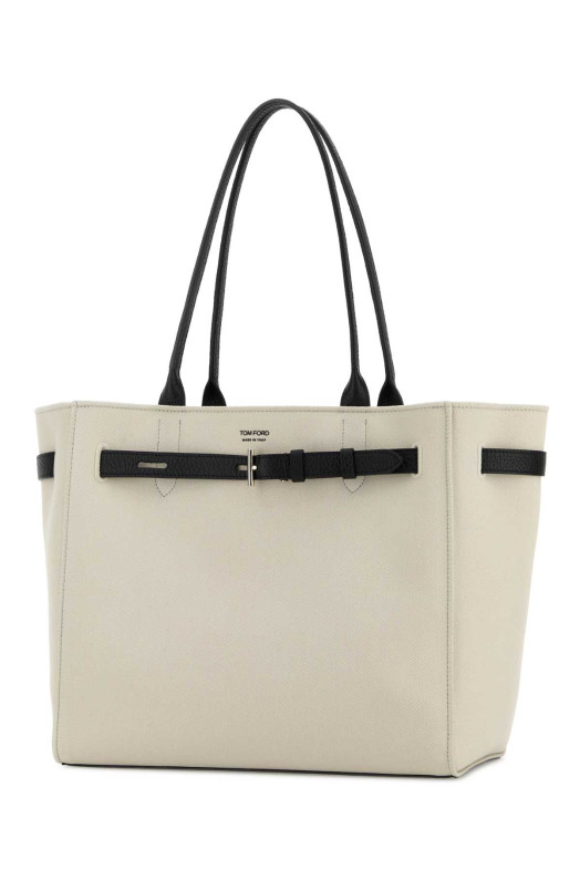 Ivory canvas shopping bag TOM FORD (L1809TCN059P)