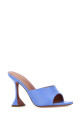 Cerulean blue nappa leather Lupita mules BLUE AMINA MUADDI (LUPITASLIPPER95)
