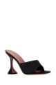Black satin Lupina mules Black AMINA MUADDI (LUPITASLIPPER95)
