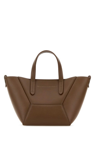 Mid leather handbag BRUNELLO CUCINELLI (MBXAD2675)