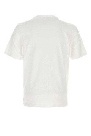 White cotton t-shirt MAISON KITSUNE (PM00107KJ7026)