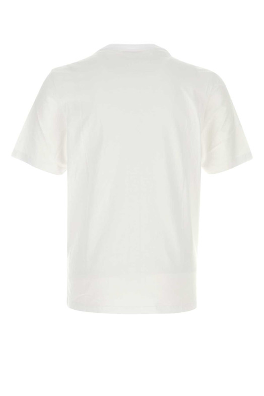 White cotton t-shirt MAISON KITSUNE (PM00107KJ7026)