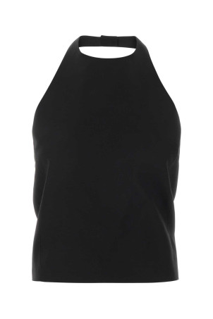 Black viscose blend Sami top Black LOULOU DE SAISON (SAMI)