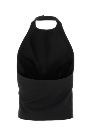 Black viscose blend Sami top Black LOULOU DE SAISON (SAMI)