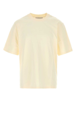Ivory cotton t-shirt AMI (UTS341726)