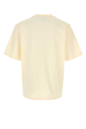 Ivory cotton t-shirt AMI (UTS341726)