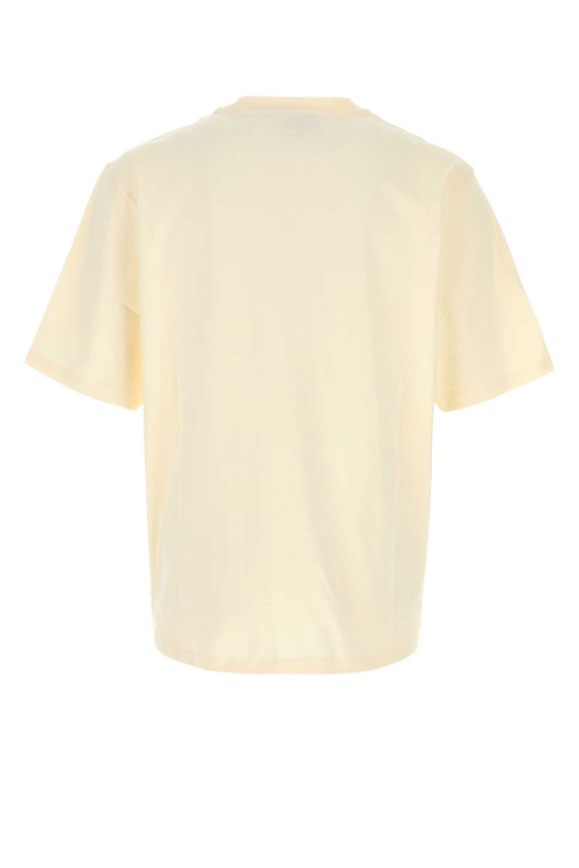 Ivory cotton t-shirt AMI (UTS341726)