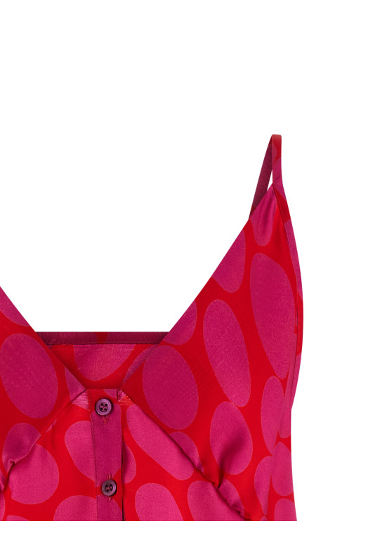 'Caliya' top Fuchsia