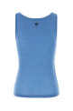 Cerulean blue wool tank top VERSACE (10236981A17548)