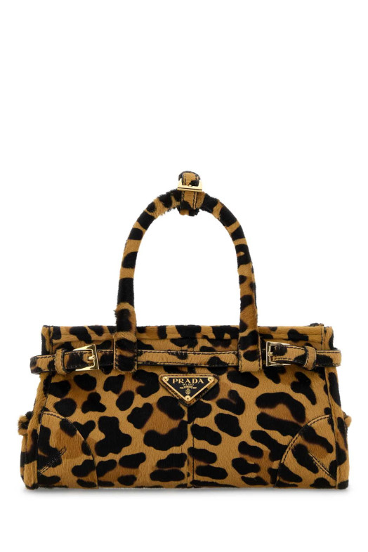 Printed calf hair mini Prada Bonnie handbag PRADA (1BA4862C7B)