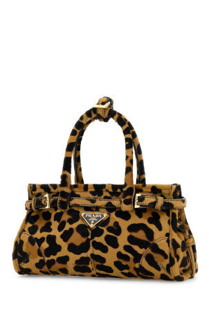 Printed calf hair mini Prada Bonnie handbag PRADA (1BA4862C7B)