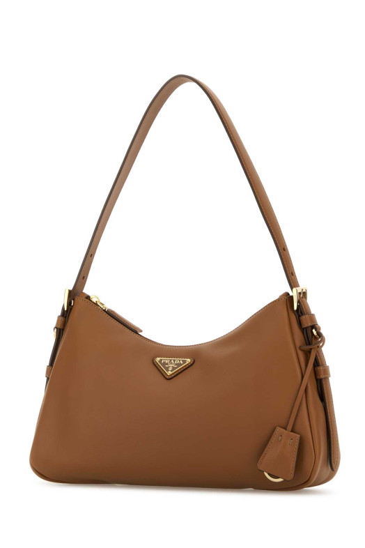 Camel leather medium AimÃ©e shoulder bag PRADA (1BC229VLVM2CYS)