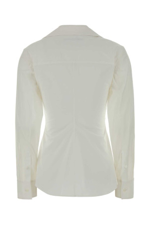 White stretch poplin shirt White ALEXANDER WANG (1WC2261304)