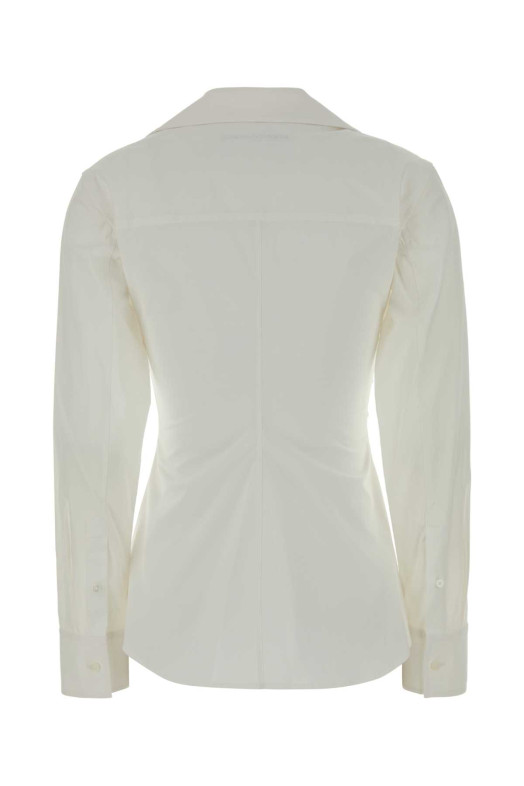 White stretch poplin shirt White ALEXANDER WANG (1WC2261304)