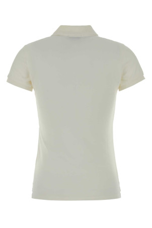 White stretch piquet polo shirt POLO RALPH LAUREN (211B18200)