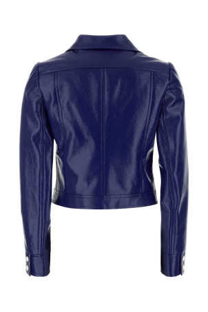 Blue vinyl blazer COURREGES (223CBL005VY0014)