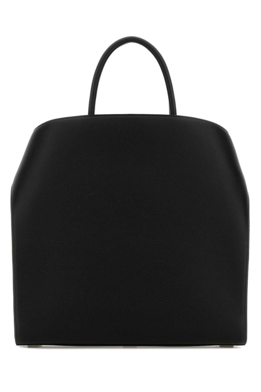 Black leather Hug handbag Black SALVATORE FERRAGAMO (241666777378)