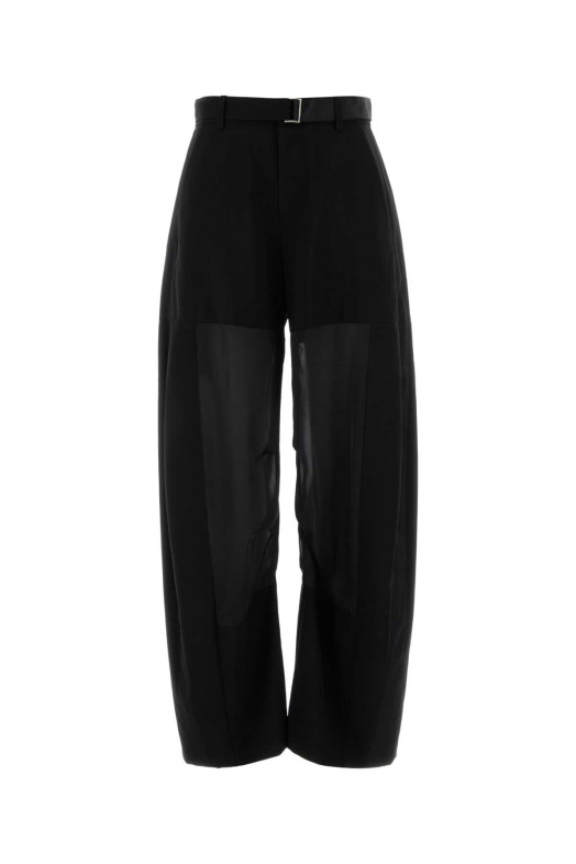 Black wool pant SACAI (2608431)