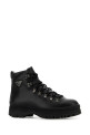 Black leather ankle boots Black PRADA (2TE201FG000070)