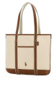 Sand canvas shoulder bag POLO RALPH LAUREN (428P03085)